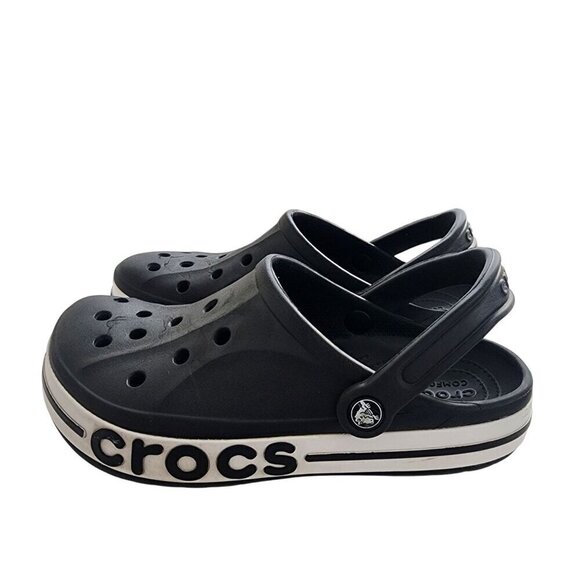 Crocs Bayaband Clog Unisex Black/White Men's 7 / Women's 9 - Picture 5 of 10